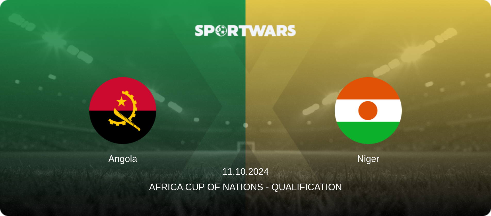 Angola — Niger, 11.10.2024 — Africa Cup of Nations - Qualification (match preview)