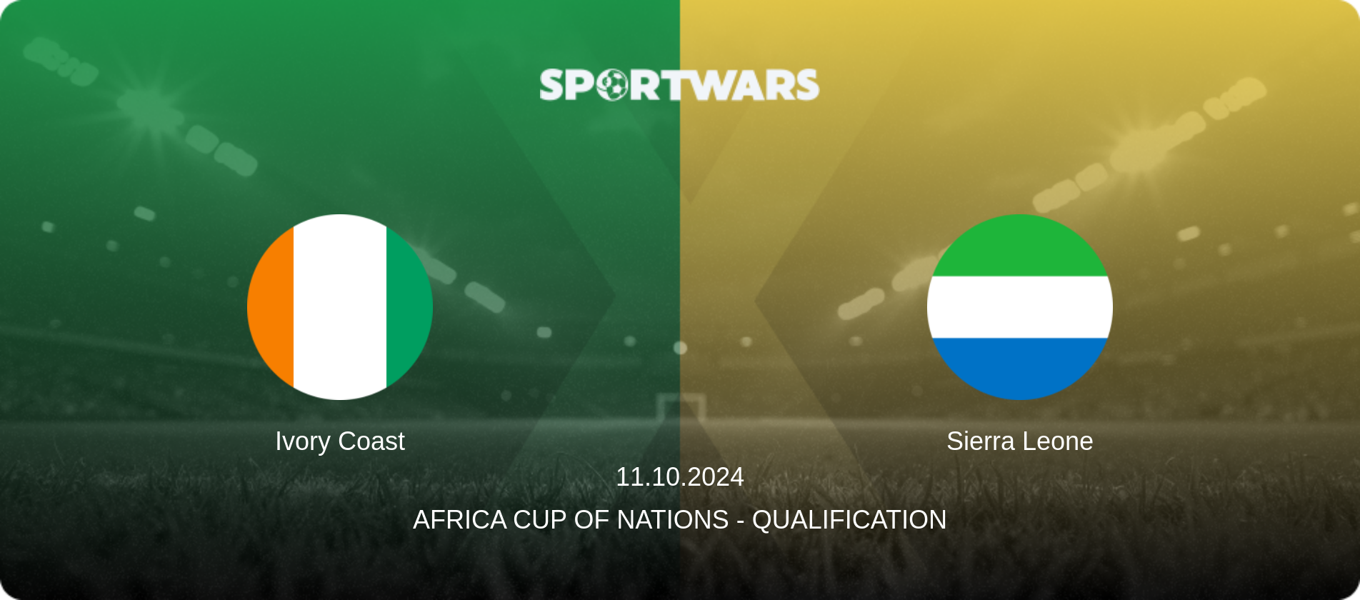 Ivory Coast — Sierra Leone, 11.10.2024 — Africa Cup of Nations - Qualification (match preview)