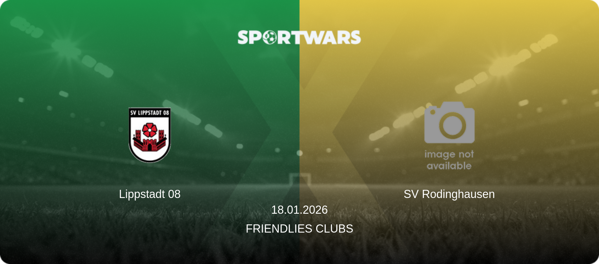 Lippstadt 08 — SV Rodinghausen, 18.01.2026 — Friendlies Clubs (match preview)