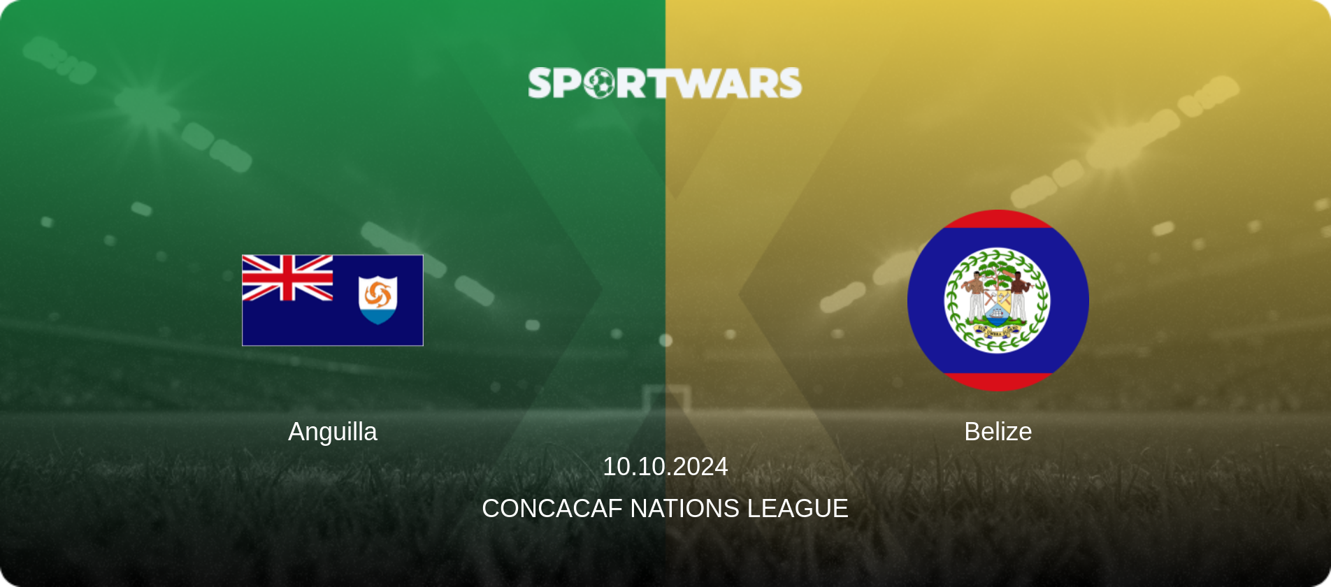 Anguilla — Belize, 10.10.2024 — CONCACAF Nations League (match preview)