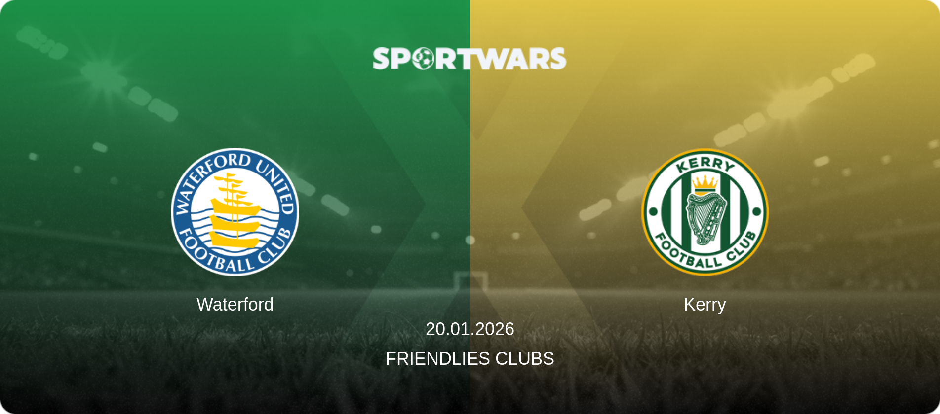 Waterford — Kerry, 20.01.2026 — Friendlies Clubs (match preview)