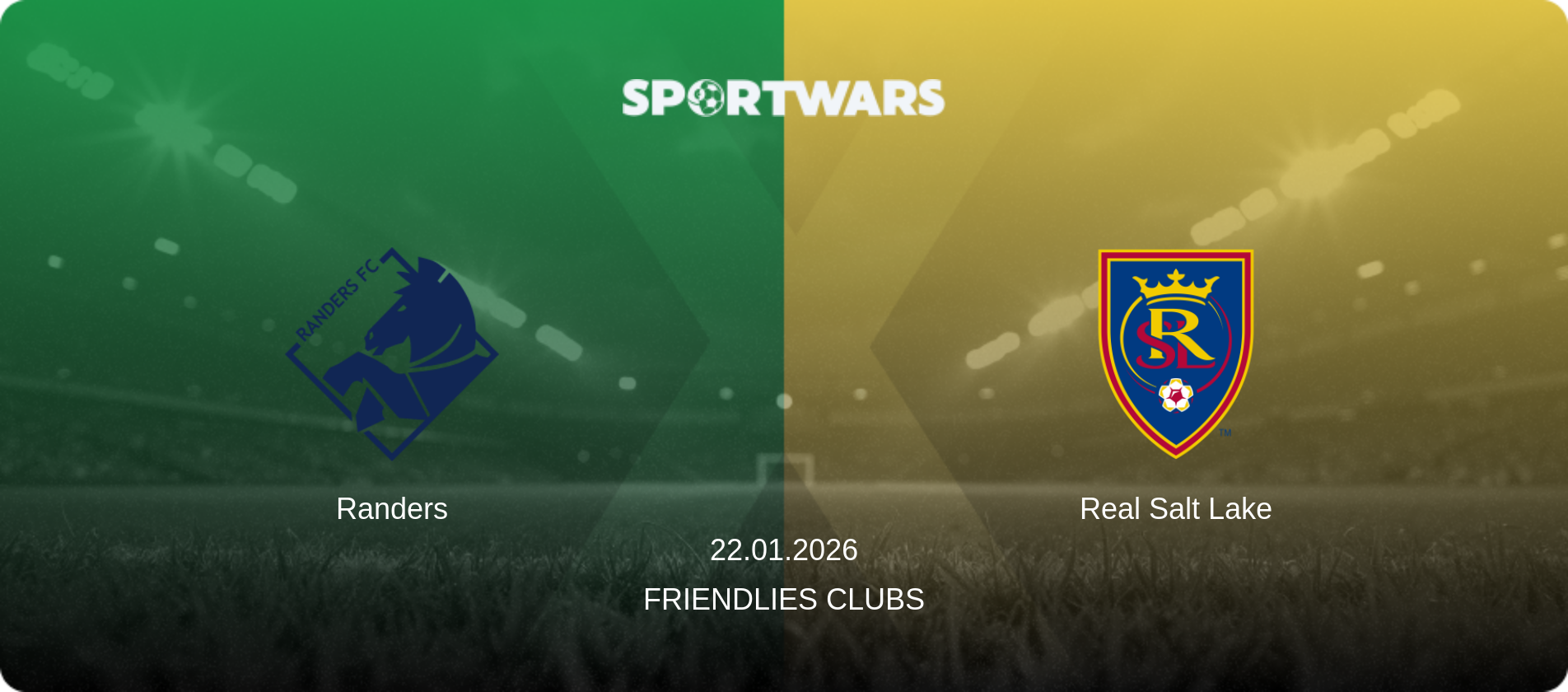 Randers — Real Salt Lake, 22.01.2026 — Friendlies Clubs (match preview)