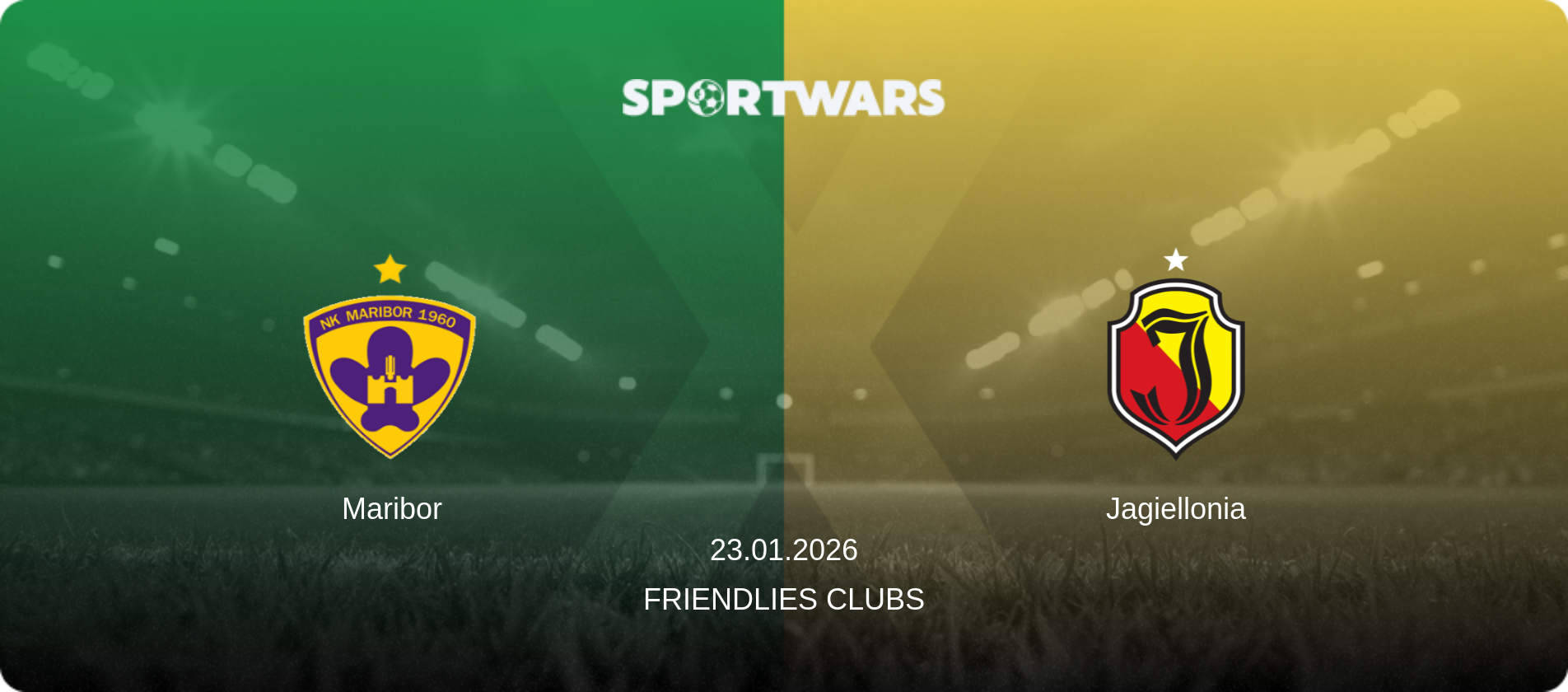 Maribor — Jagiellonia, 23.01.2026 — Friendlies Clubs (match preview)