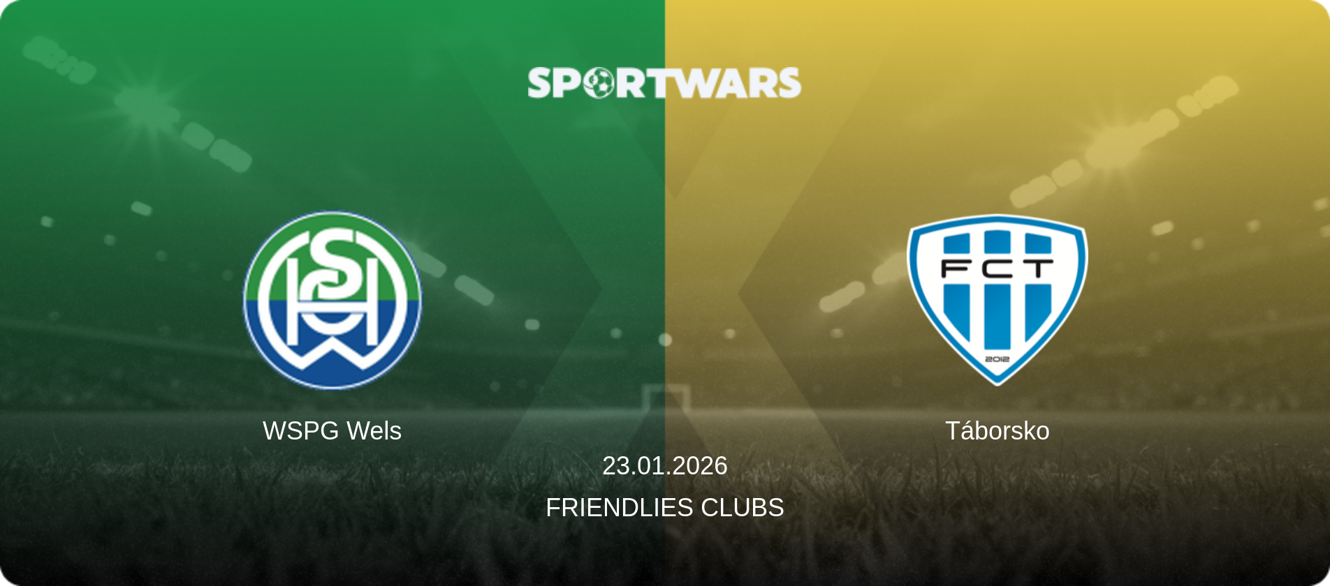 WSPG Wels — Táborsko, 23.01.2026 — Friendlies Clubs (match preview)