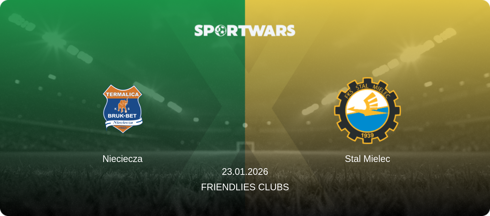 Nieciecza — Stal Mielec, 23.01.2026 — Friendlies Clubs (match preview)
