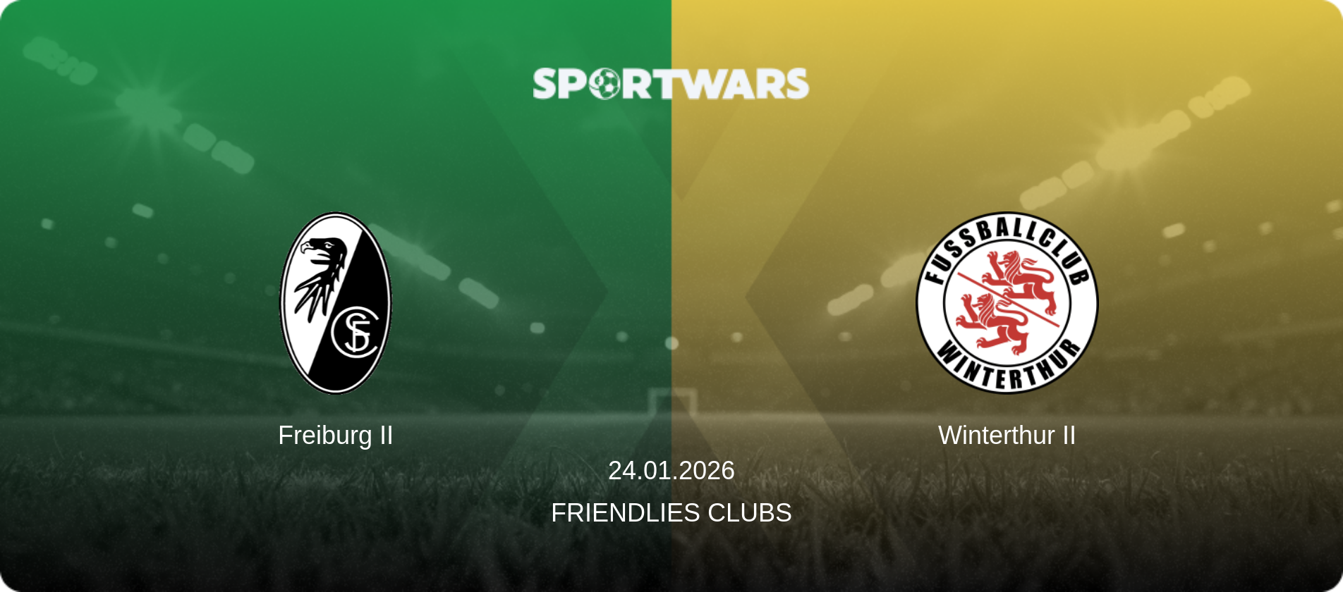 Freiburg II — Winterthur II, 24.01.2026 — Friendlies Clubs (match preview)
