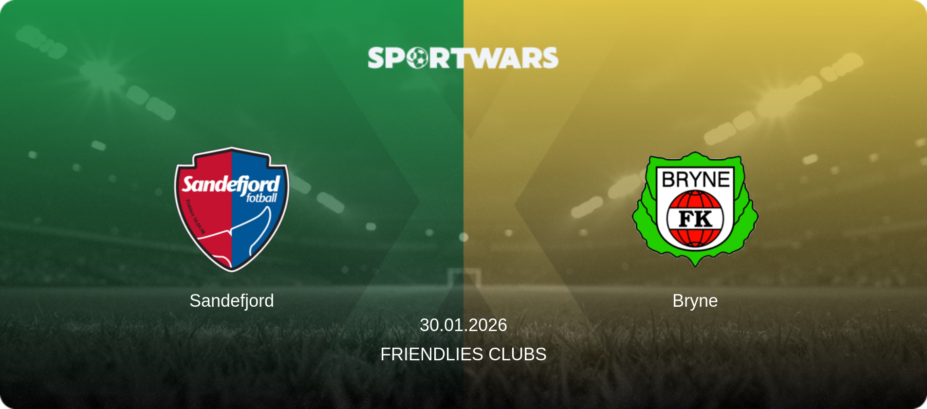 Sandefjord — Bryne, 30.01.2026 — Friendlies Clubs (match preview)