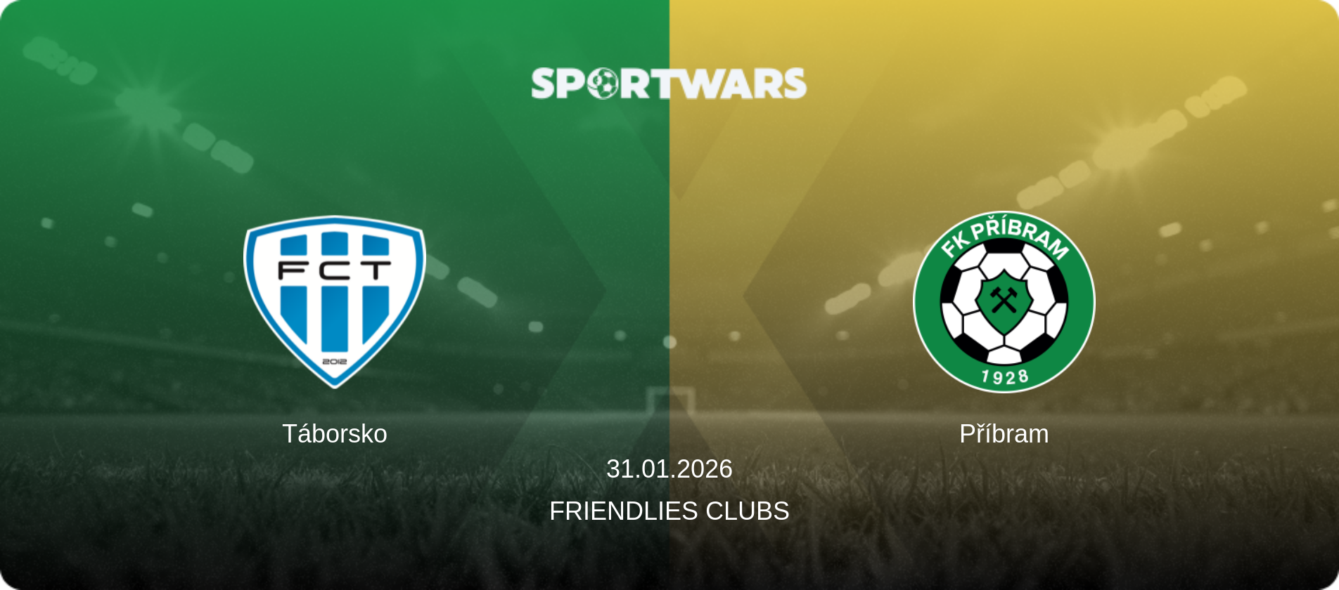 Táborsko — Příbram, 31.01.2026 — Friendlies Clubs (match preview)