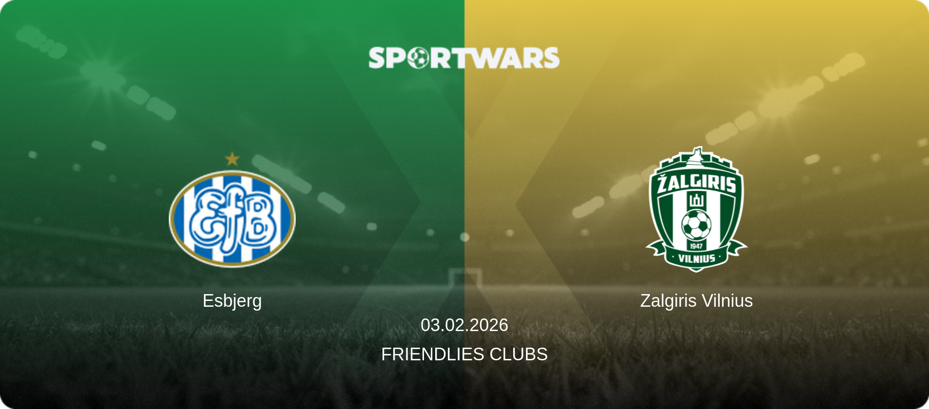 Esbjerg — Kauno Žalgiris, 03.02.2026 — Friendlies Clubs (match preview)