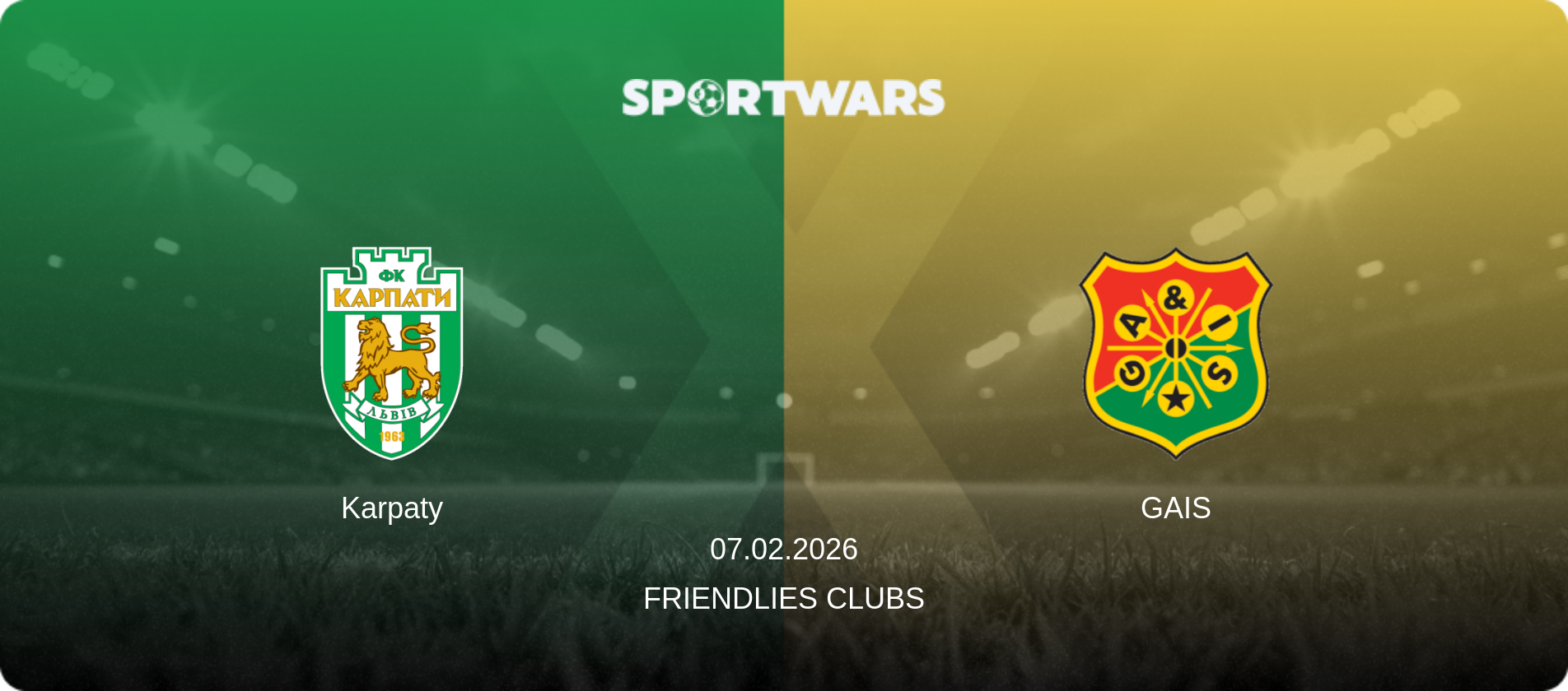 Karpaty — GAIS, 07.02.2026 — Friendlies Clubs (match preview)
