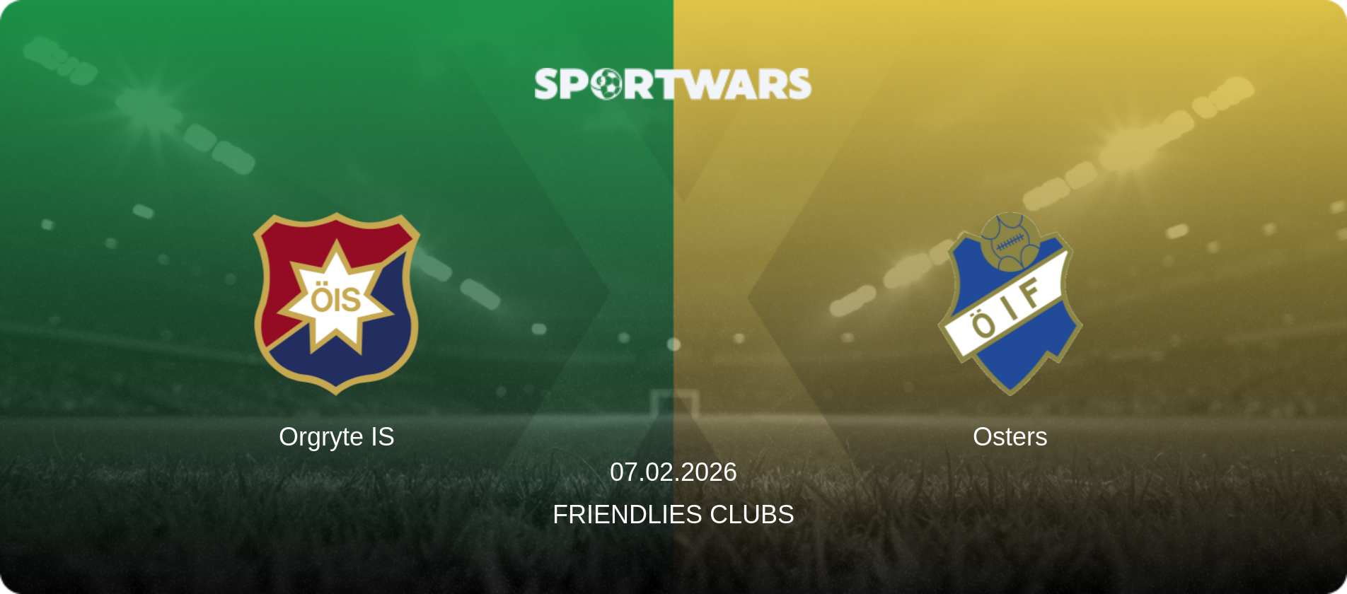 Orgryte IS — Osters, 07.02.2026 — Friendlies Clubs (match preview)