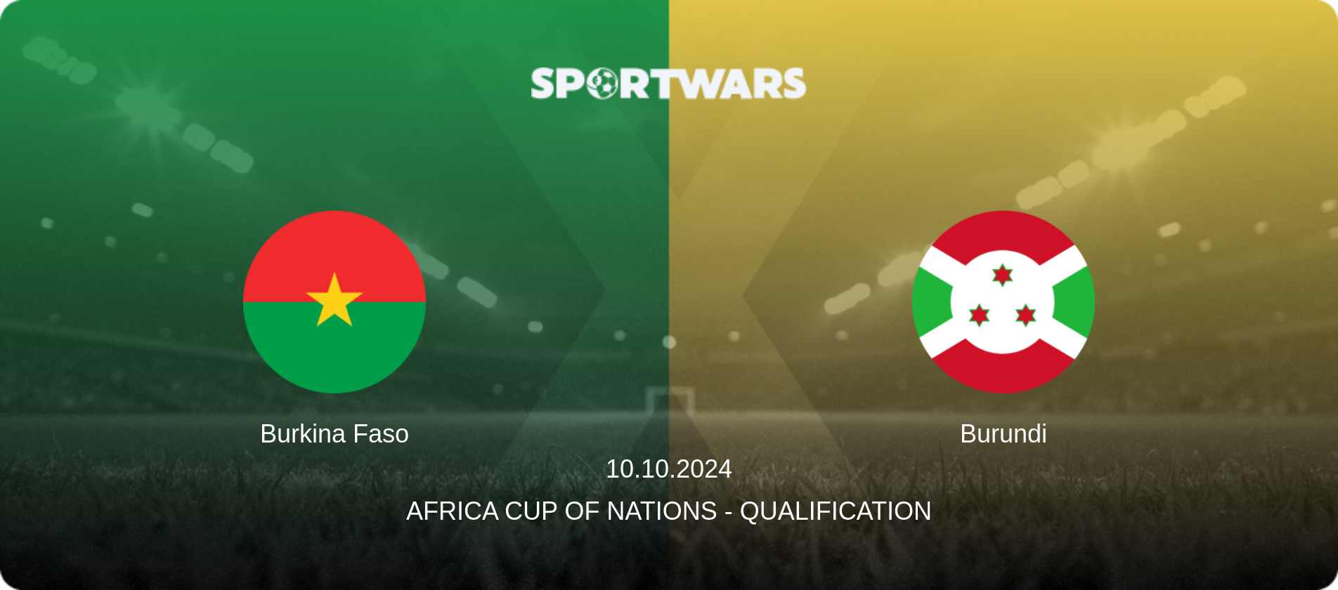 Burkina Faso — Burundi, 10.10.2024 — Africa Cup of Nations - Qualification (match preview)