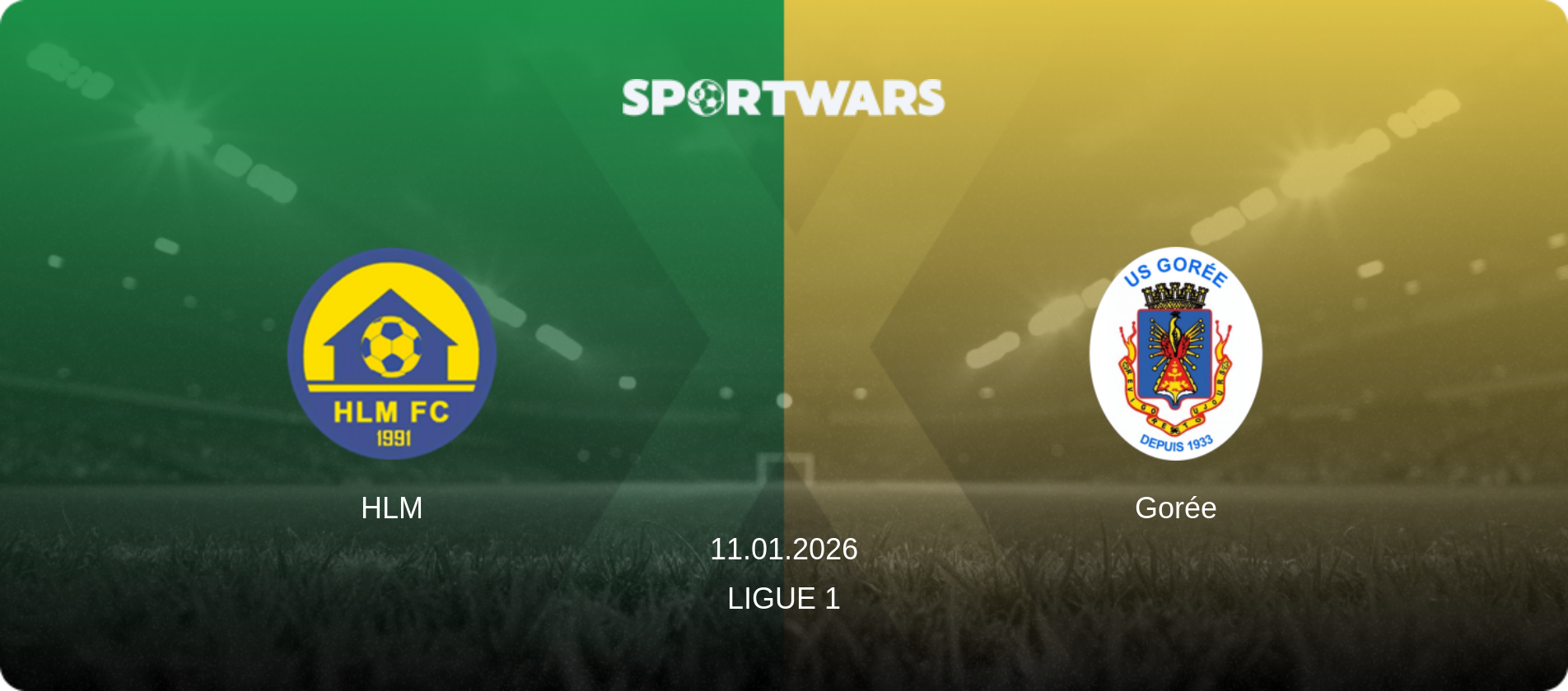 HLM — Gorée, 11.01.2026 — Ligue 1 (match preview)