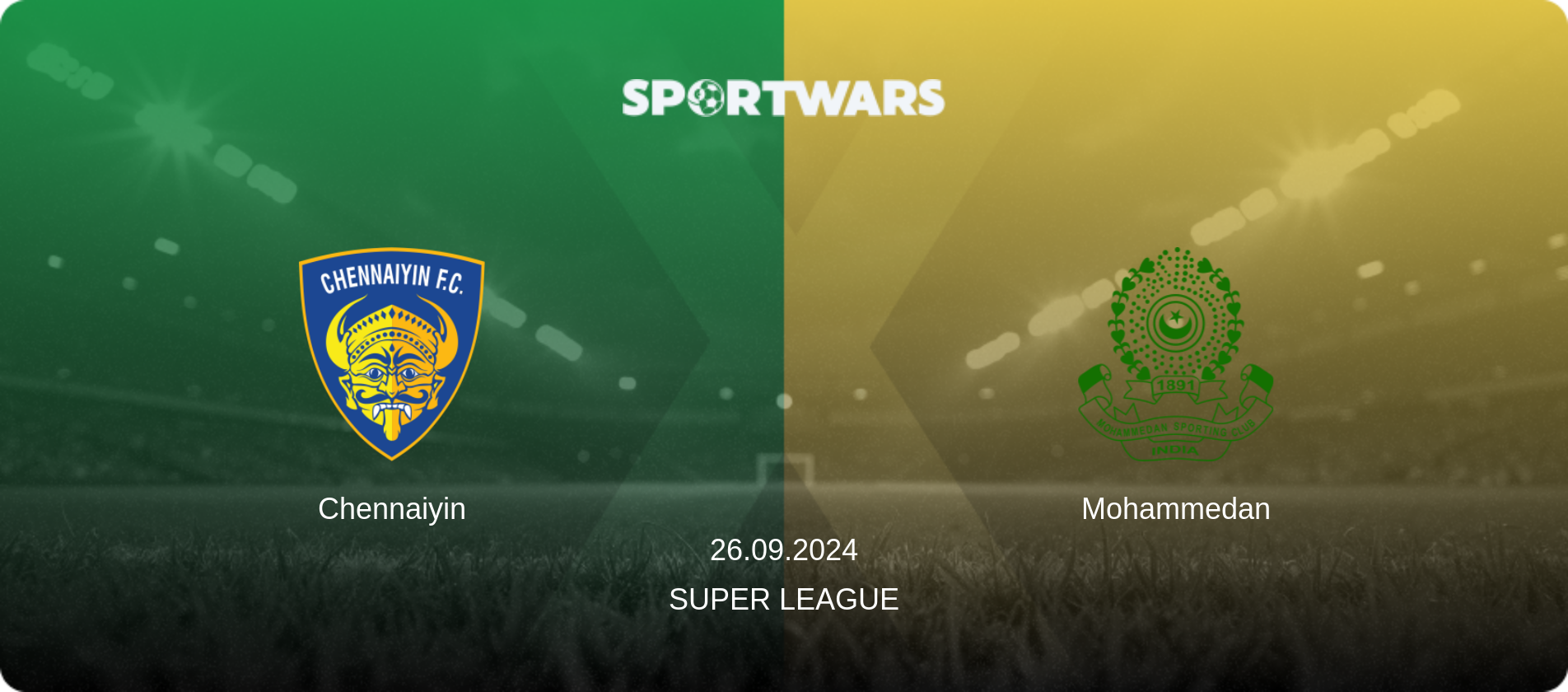 Chennaiyin — Mohammedan, 26.09.2024 — Super League (match preview)
