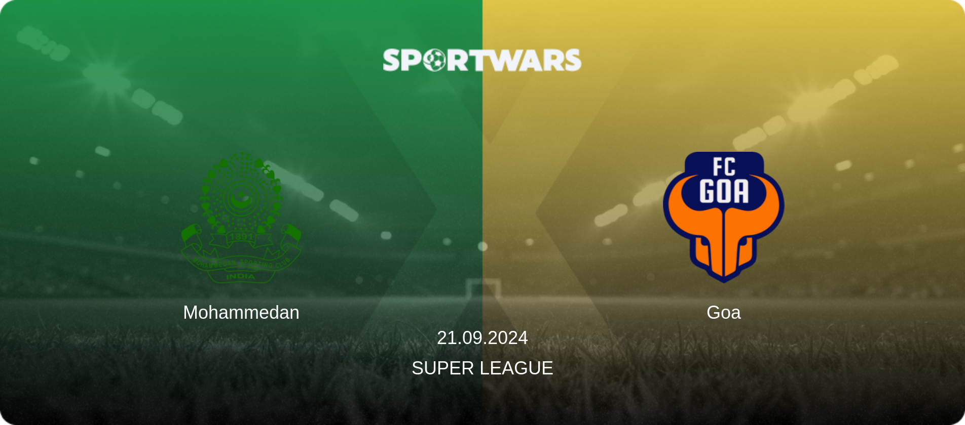 Mohammedan — Goa, 21.09.2024 — Super League (match preview)