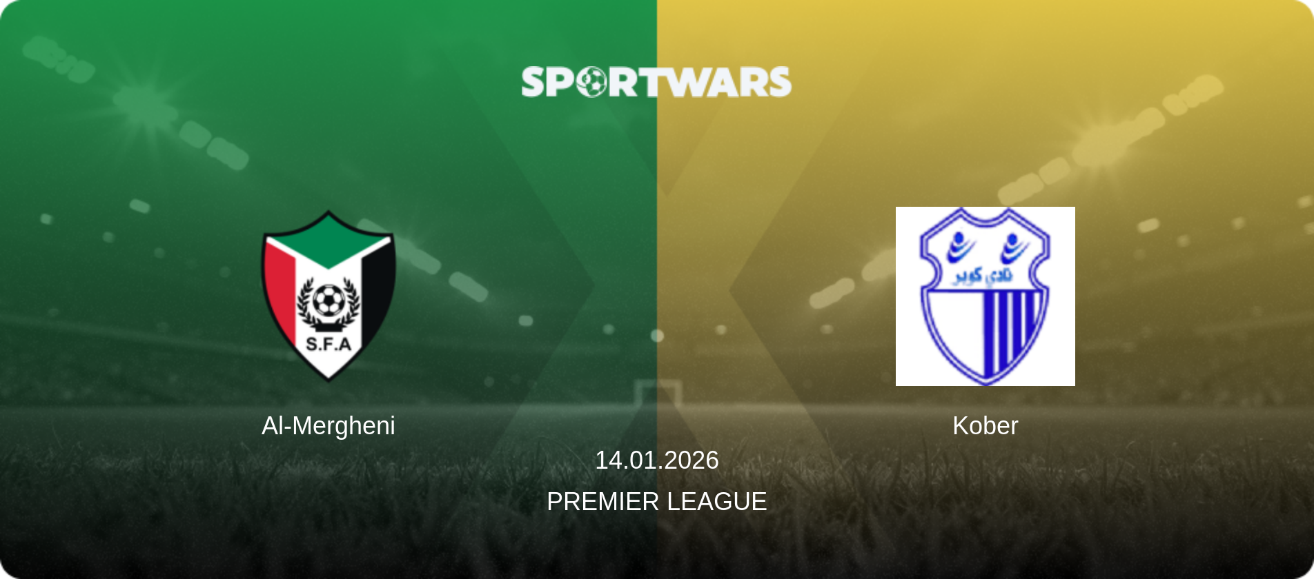 Al-Mergheni — Kober, 14.01.2026 — Premier League (match preview)