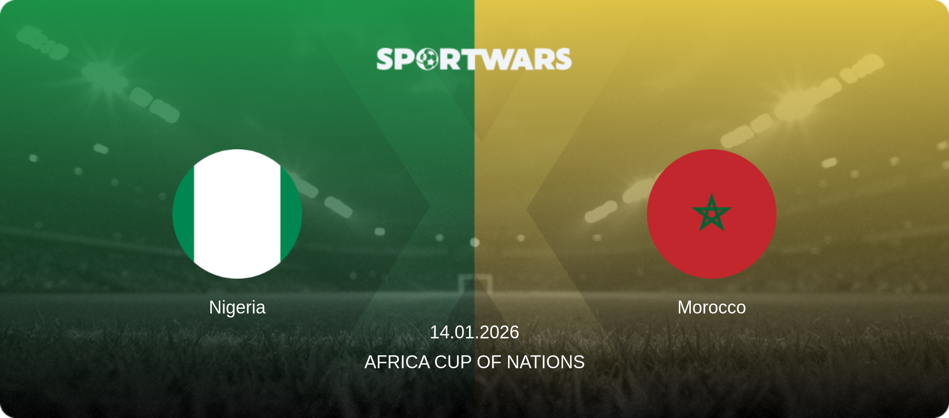 Nigeria — Morocco, 14.01.2026 — Africa Cup of Nations (match preview)