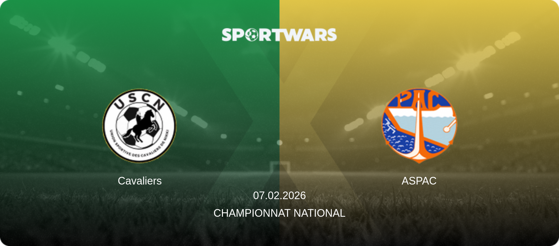 Cavaliers — ASPAC, 07.02.2026 — Championnat National (match preview)