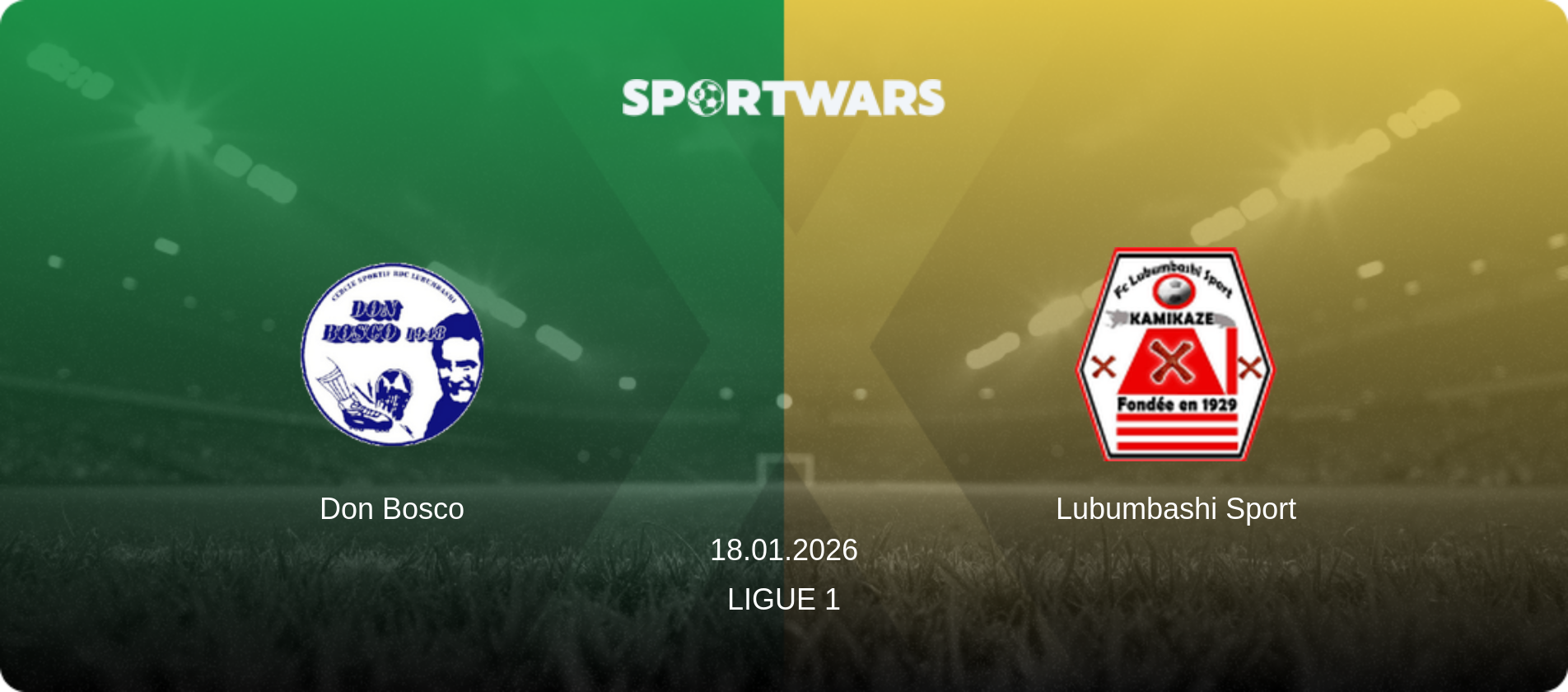 Don Bosco — Lubumbashi Sport, 18.01.2026 — Ligue 1 (match preview)