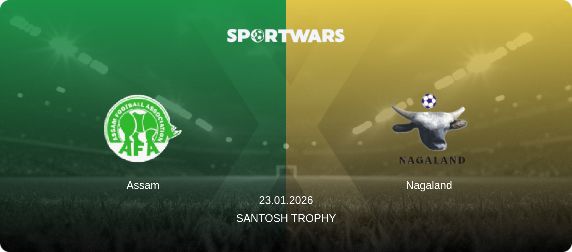 Assam — Nagaland, 23.01.2026 — Santosh Trophy (match preview)