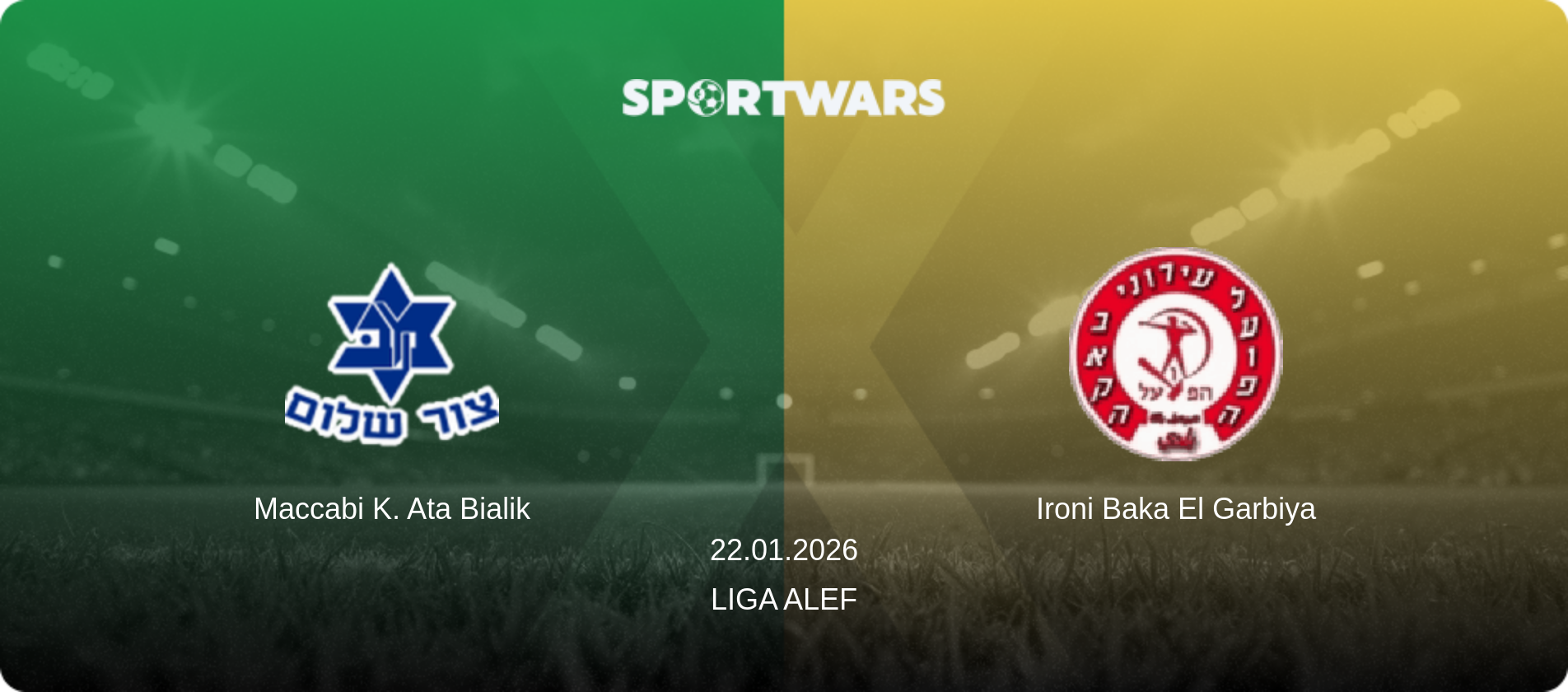 Maccabi K. Ata Bialik — Ironi Baka El Garbiya, 22.01.2026 — Liga Alef (match preview)