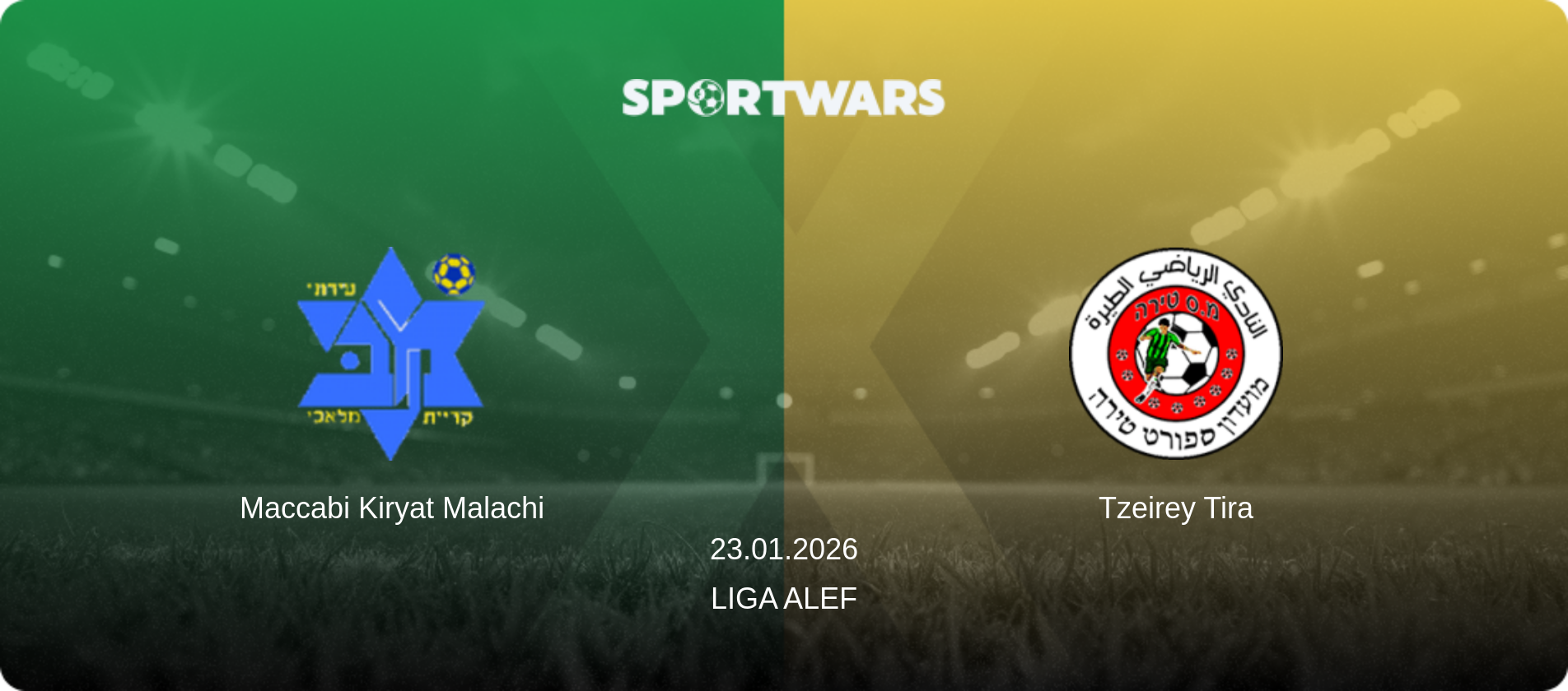Maccabi Kiryat Malachi — Tzeirey Tira, 23.01.2026 — Liga Alef (match preview)