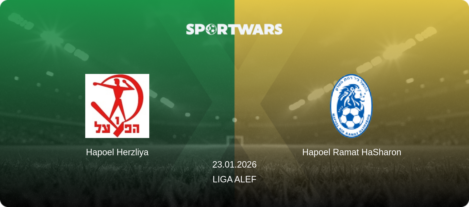 Hapoel Herzliya — Hapoel Ramat HaSharon, 23.01.2026 — Liga Alef (match preview)