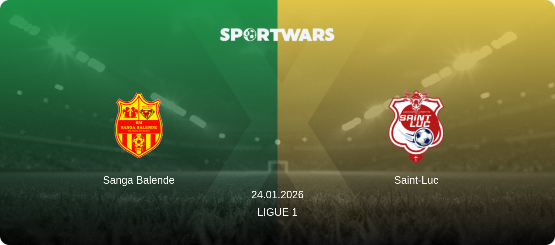 Sanga Balende — Saint-Luc, 24.01.2026 — Ligue 1 (match preview)