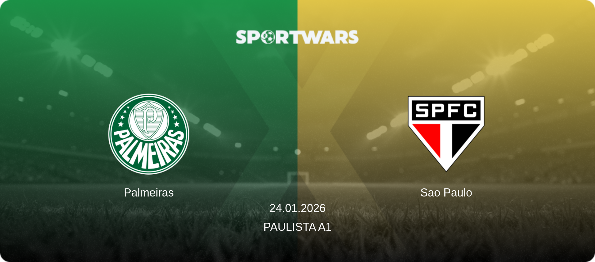 Palmeiras — Sao Paulo, 24.01.2026 — Paulista A1 (match preview)