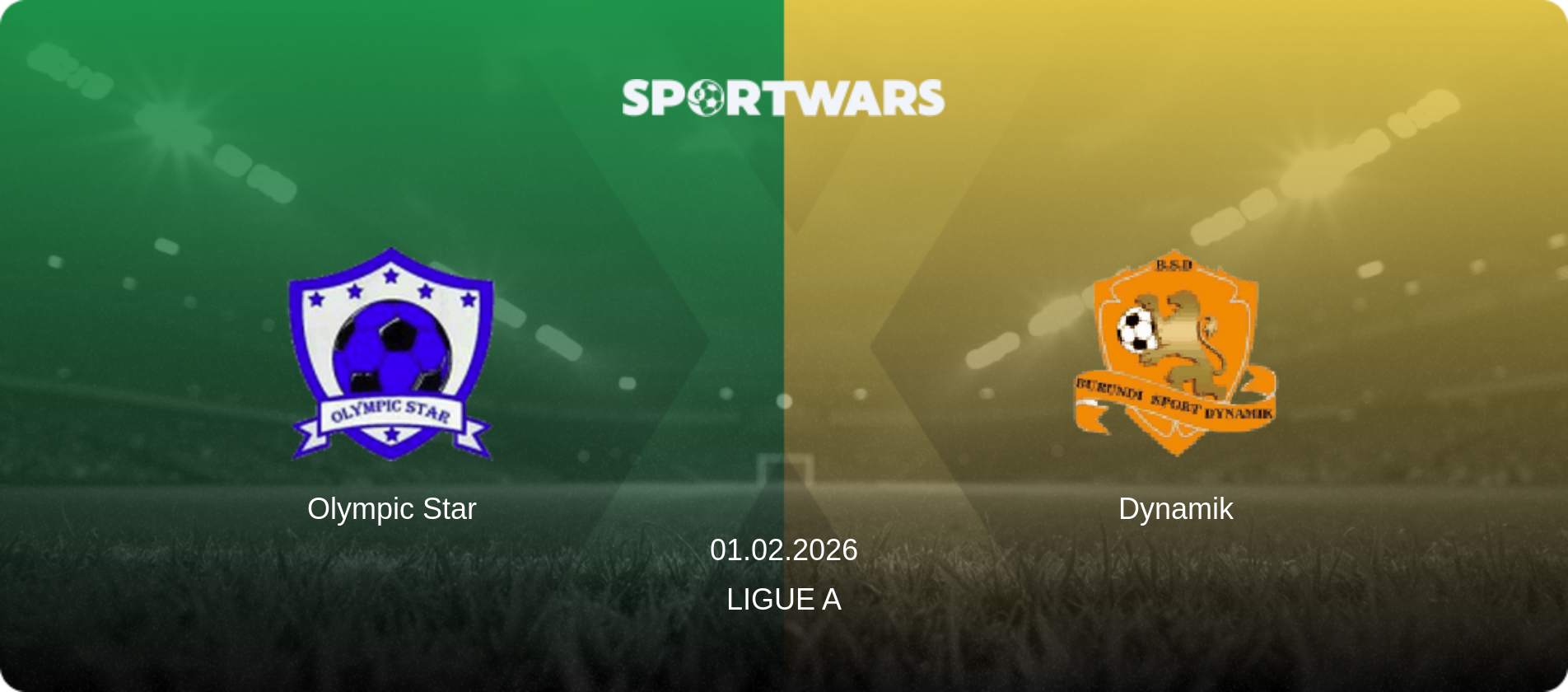 Olympic Star — Dynamik, 01.02.2026 — Ligue A (match preview)