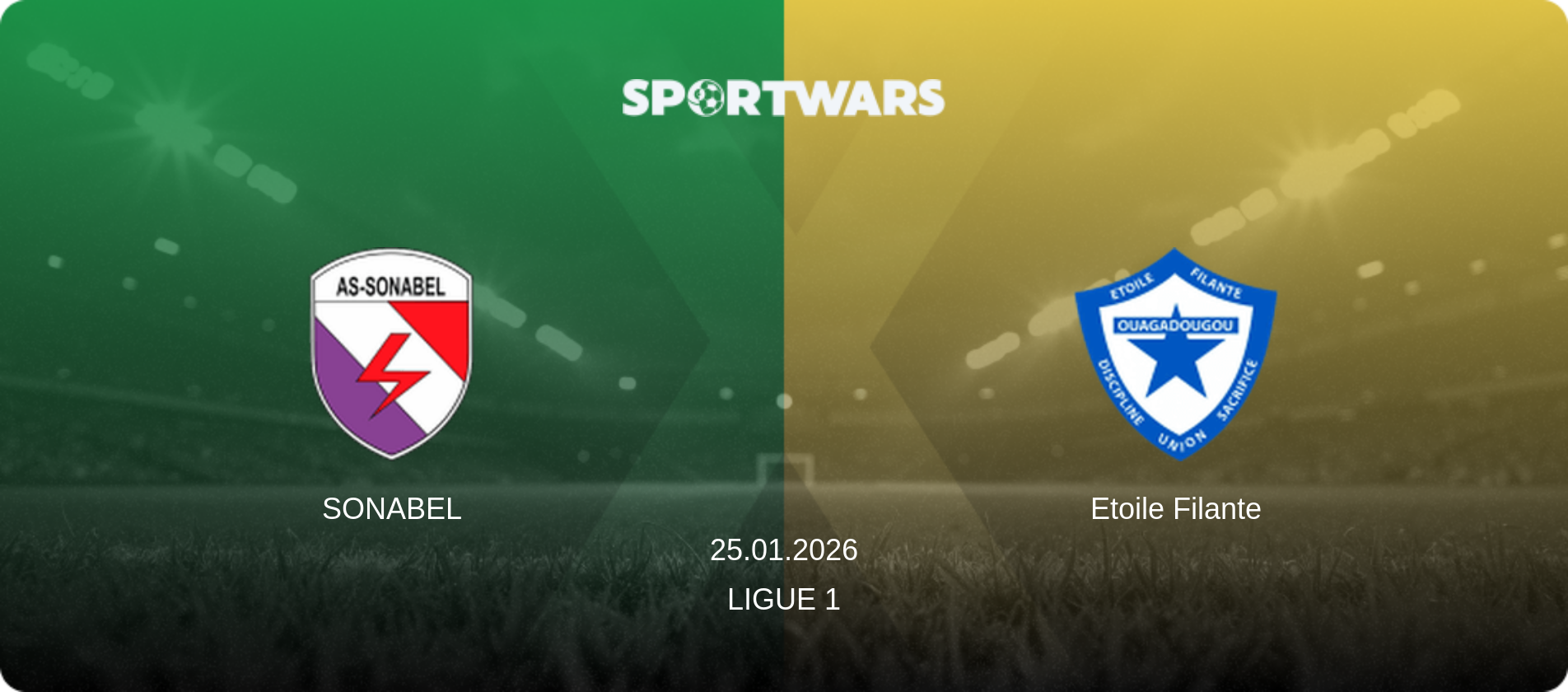 SONABEL — Etoile Filante, 25.01.2026 — Ligue 1 (match preview)