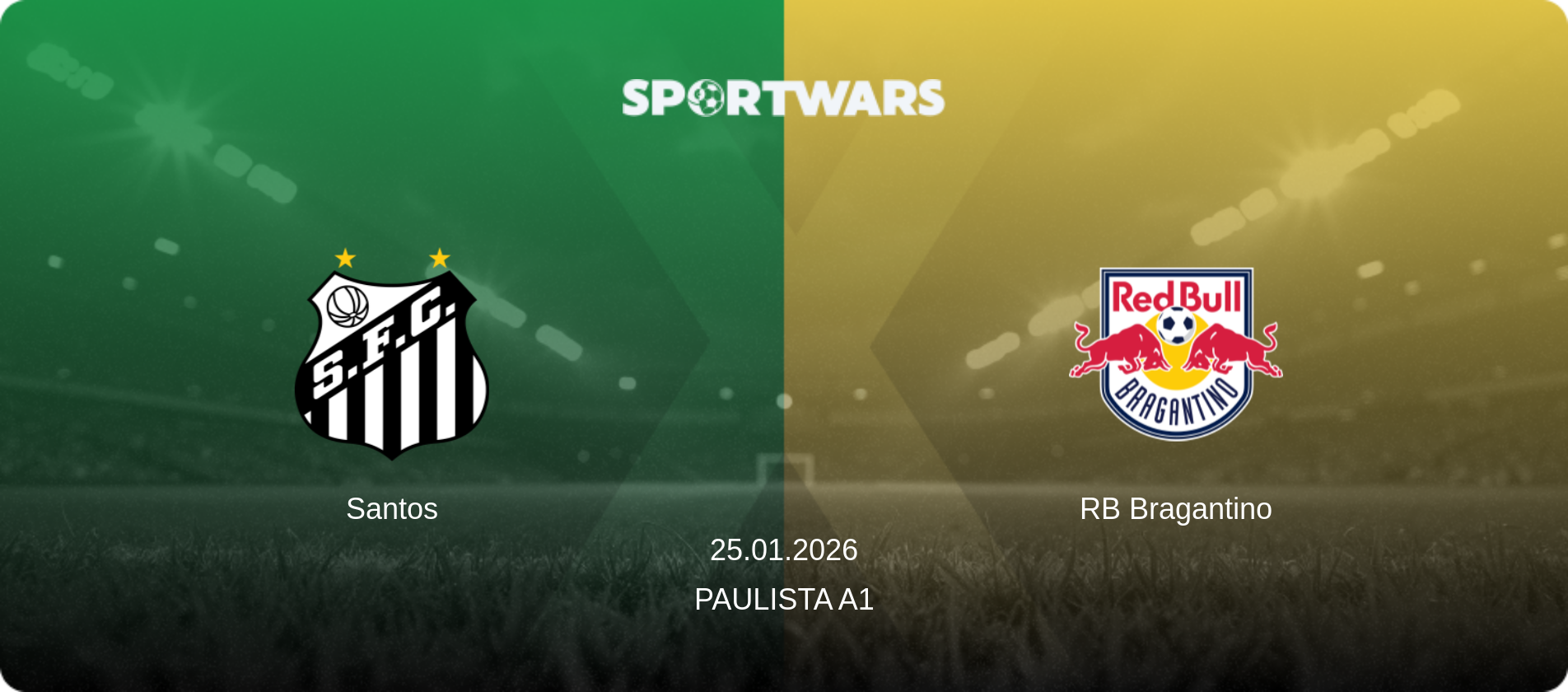 Santos — RB Bragantino, 25.01.2026 — Paulista A1 (match preview)