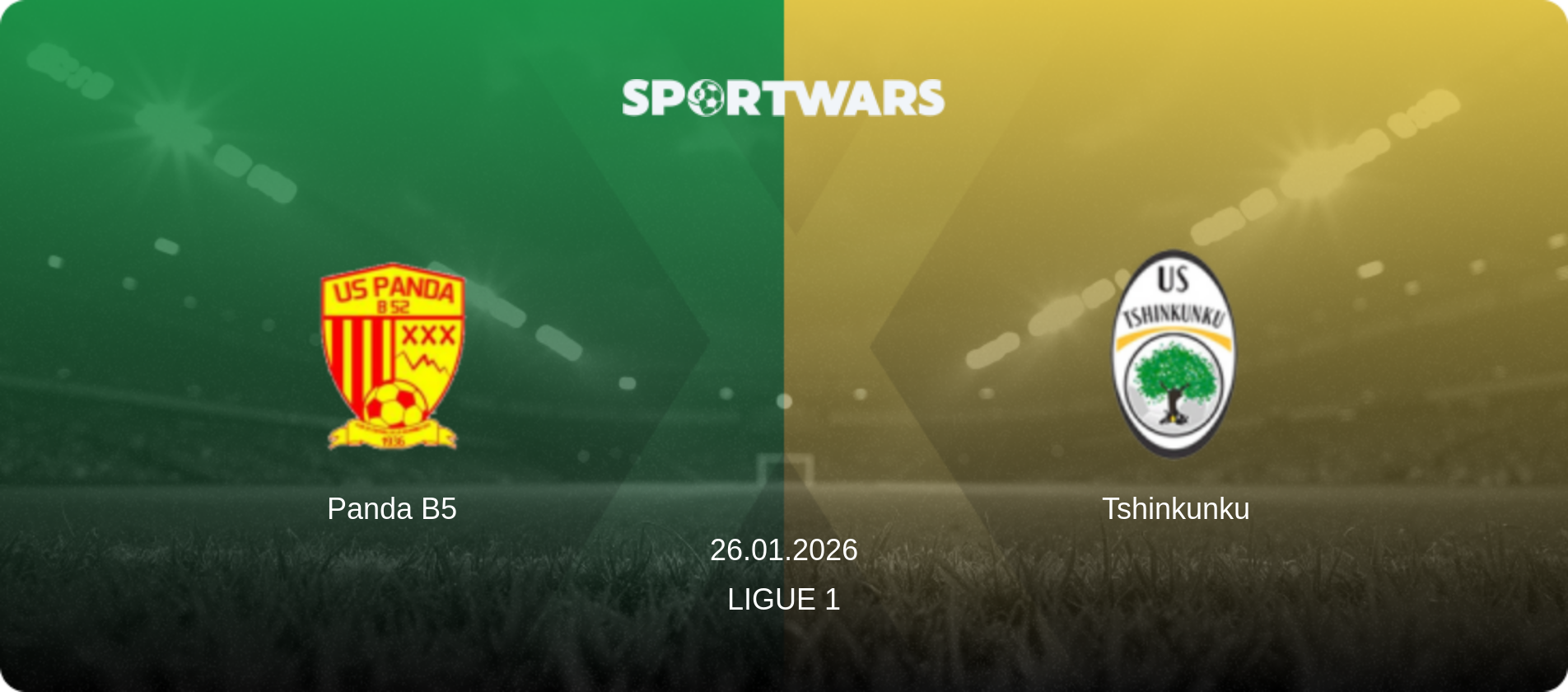 Panda B5 — Tshinkunku, 26.01.2026 — Ligue 1 (match preview)