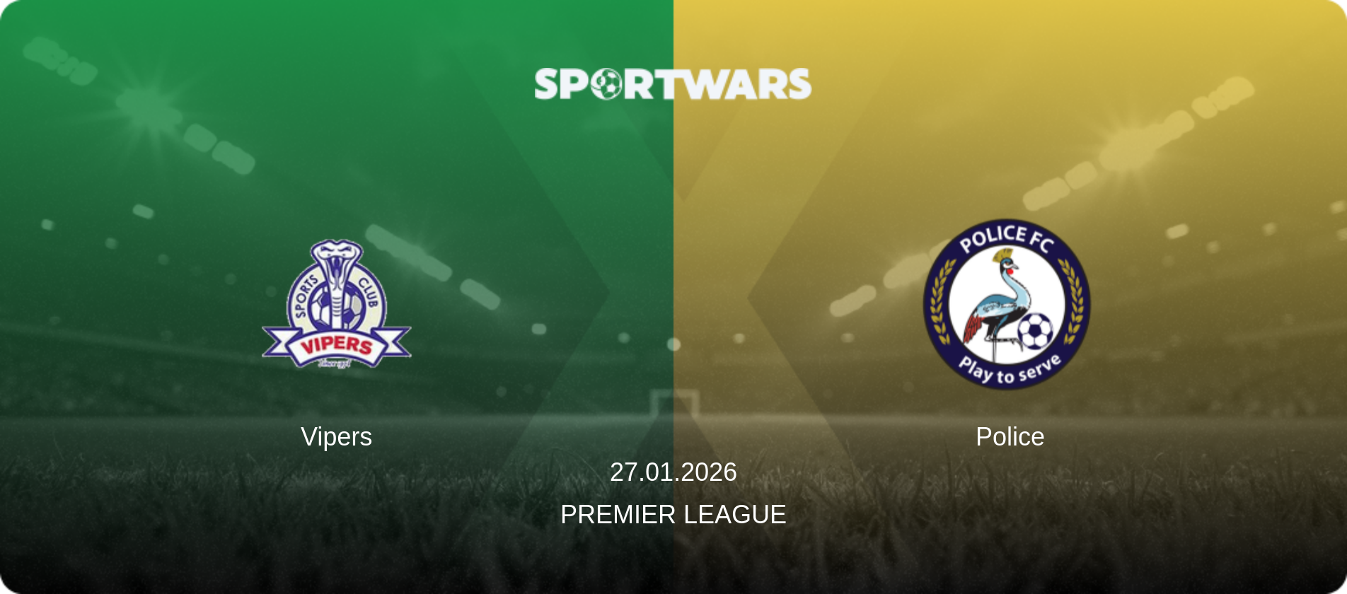 Vipers — Police, 27.01.2026 — Premier League (match preview)