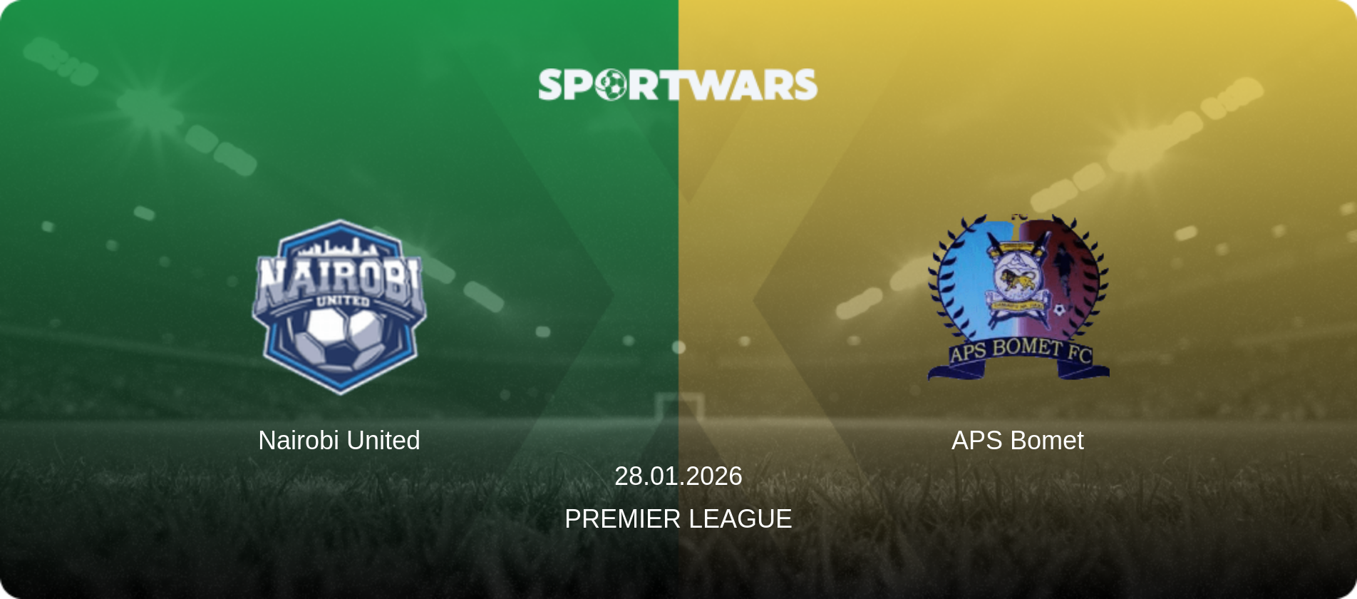 Nairobi United — APS Bomet, 28.01.2026 — Premier League (match preview)
