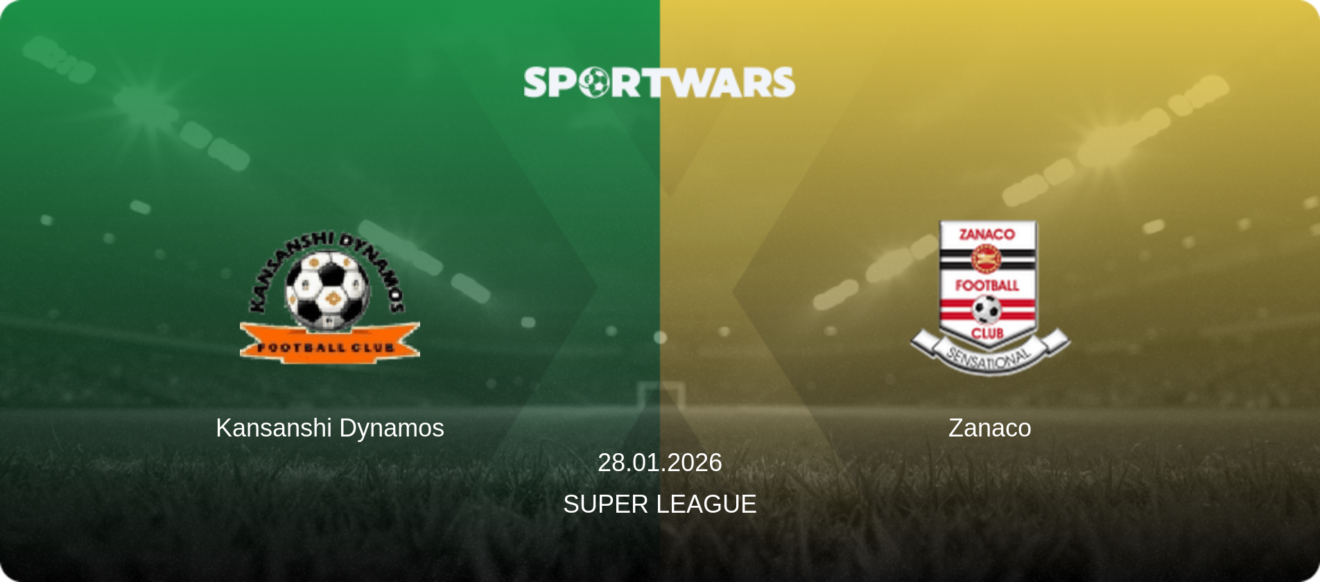 Kansanshi Dynamos — Zanaco, 28.01.2026 — Super League (match preview)