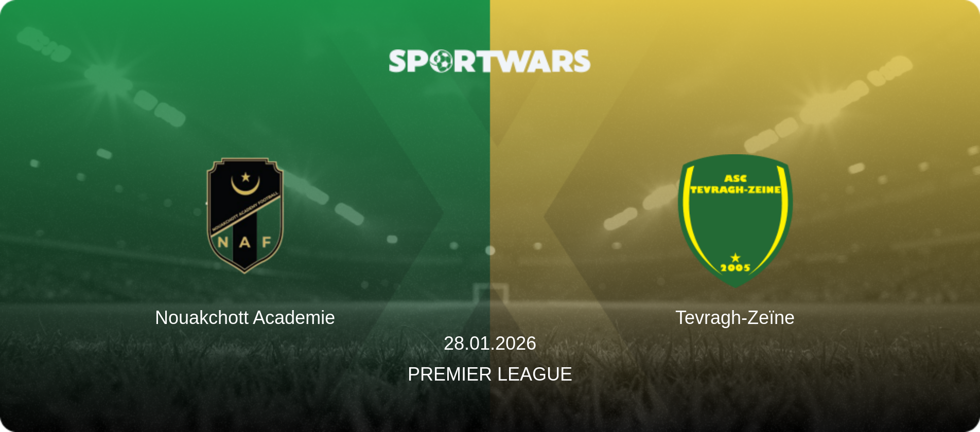 Nouakchott Academie — Tevragh-Zeïne, 28.01.2026 — Premier League (match preview)