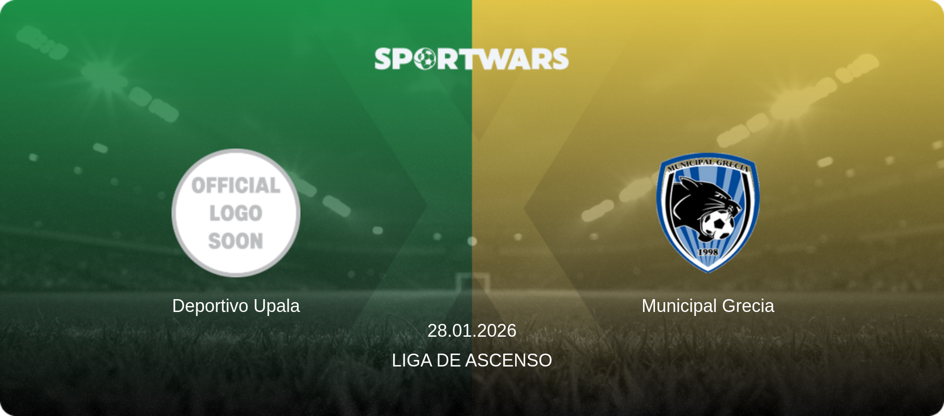 Deportivo Upala — Municipal Grecia, 28.01.2026 — Liga de Ascenso (match preview)