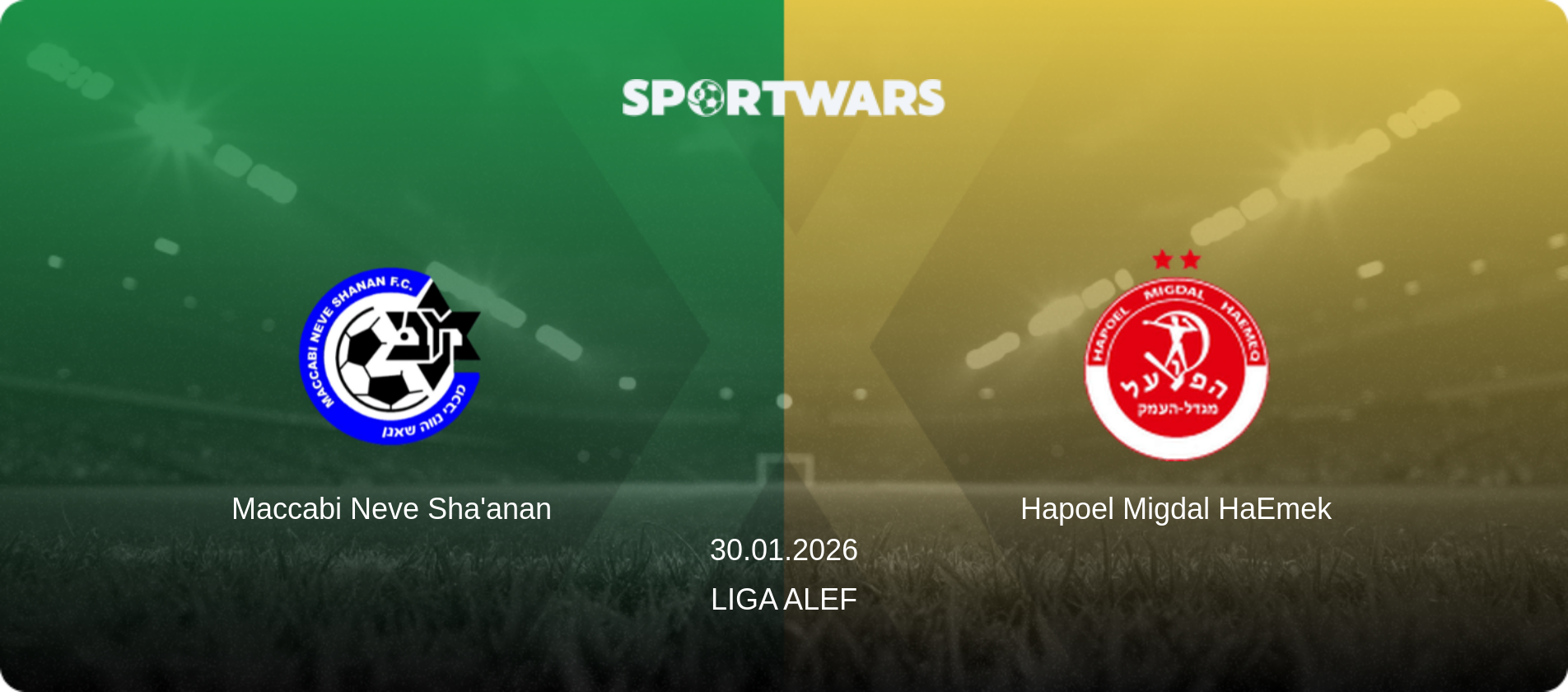 Maccabi Neve Sha'anan — Hapoel Migdal HaEmek, 30.01.2026 — Liga Alef (match preview)
