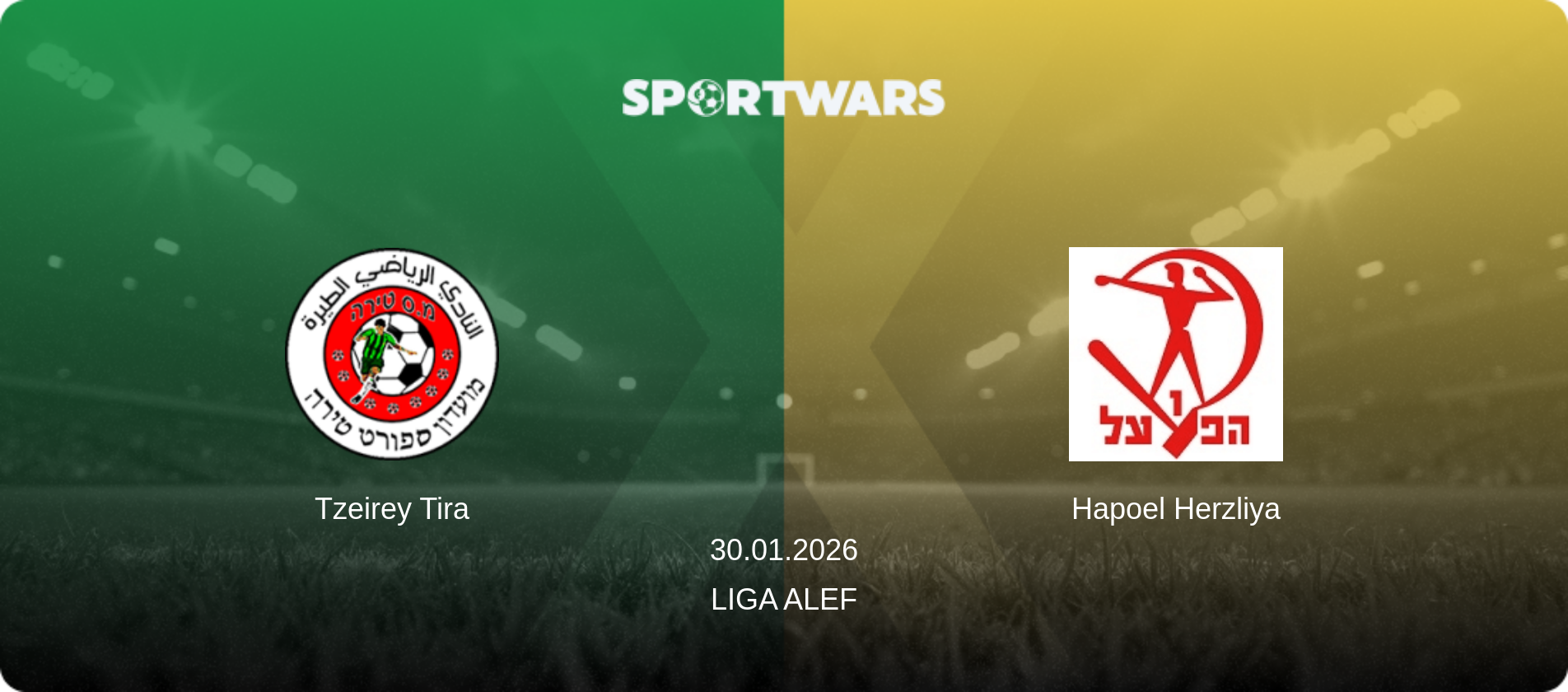 Tzeirey Tira — Hapoel Herzliya, 30.01.2026 — Liga Alef (match preview)