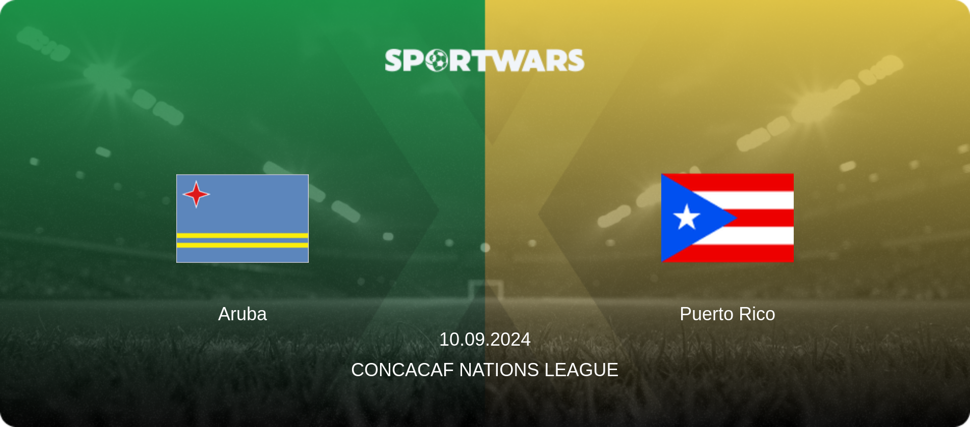 Aruba — Puerto Rico, 10.09.2024 — CONCACAF Nations League (match preview)