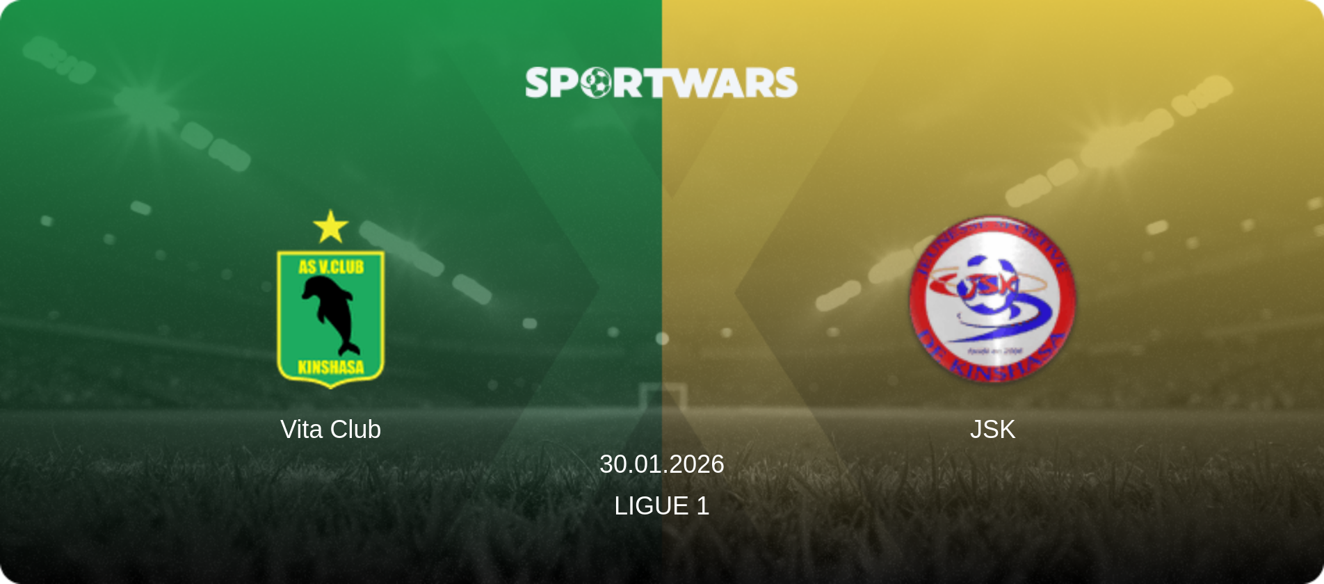 Vita Club — JSK, 30.01.2026 — Ligue 1 (match preview)