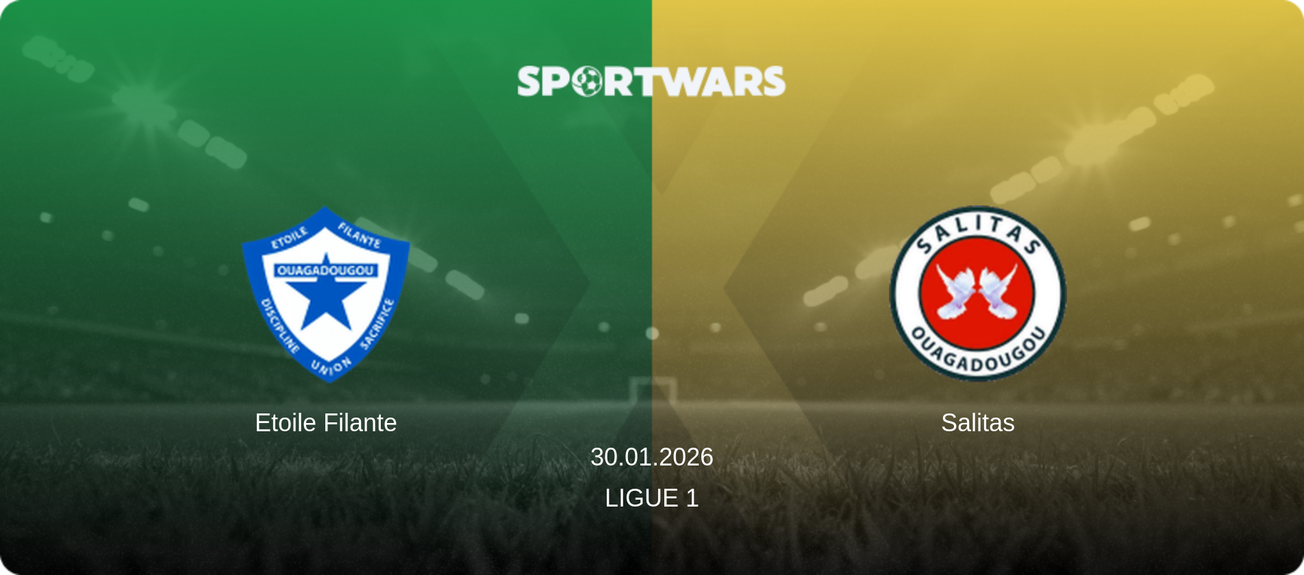 Etoile Filante — Salitas, 30.01.2026 — Ligue 1 (match preview)