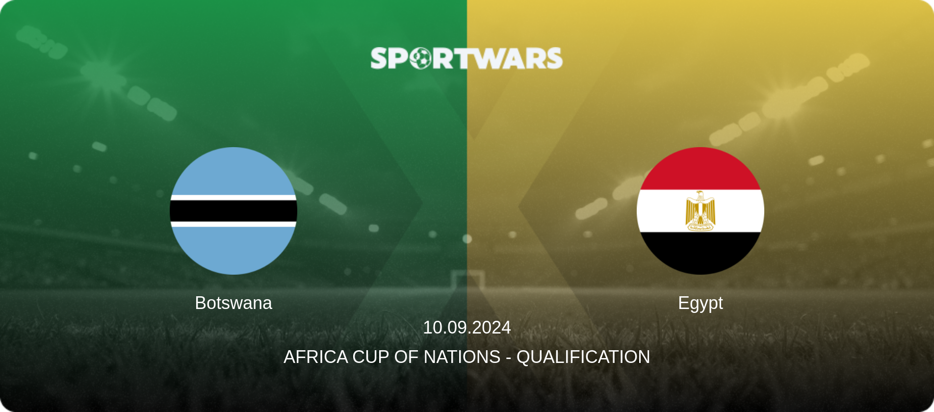 Botswana — Egypt, 10.09.2024 — Africa Cup of Nations - Qualification (match preview)