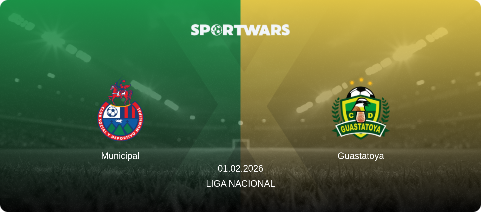 Municipal — Guastatoya, 01.02.2026 — Liga Nacional (match preview)
