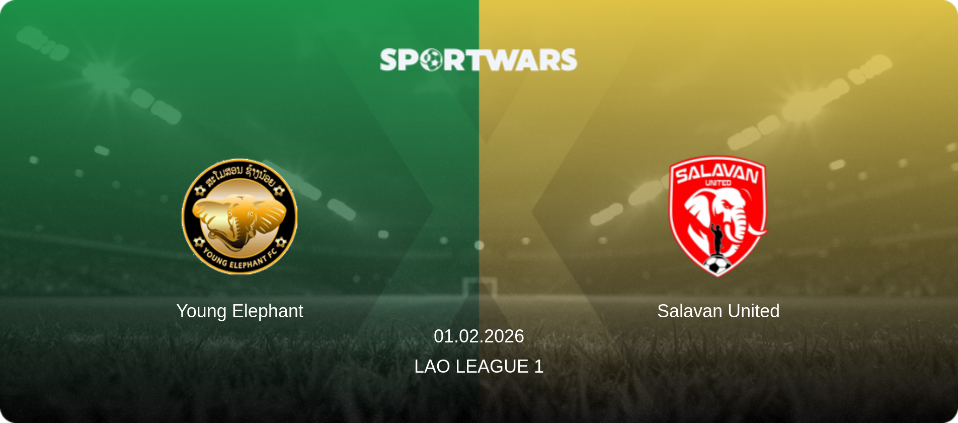 Young Elephant — Salavan United, 01.02.2026 — Lao League 1 (match preview)