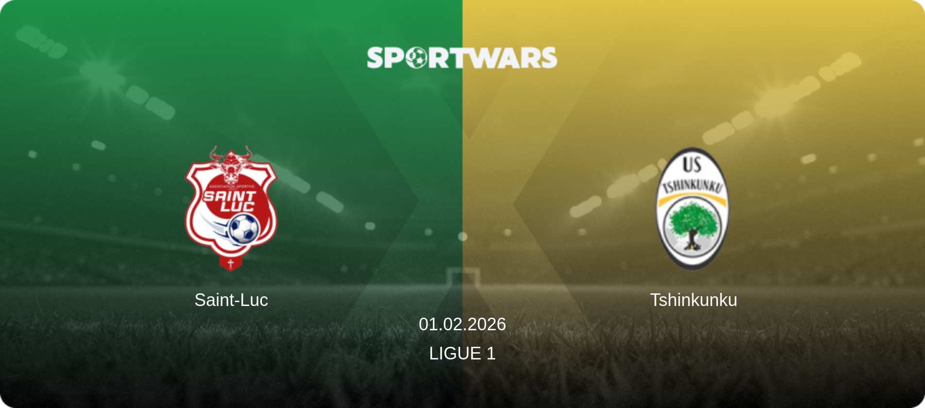 Saint-Luc — Tshinkunku, 01.02.2026 — Ligue 1 (match preview)