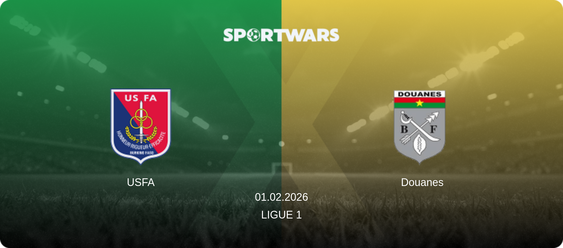 USFA — Douanes, 01.02.2026 — Ligue 1 (match preview)