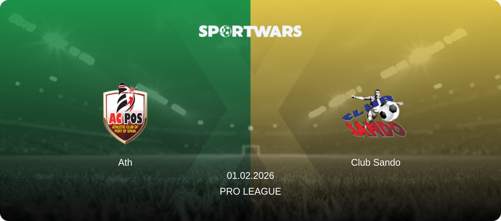 Ath — Club Sando, 01.02.2026 — Pro League (match preview)