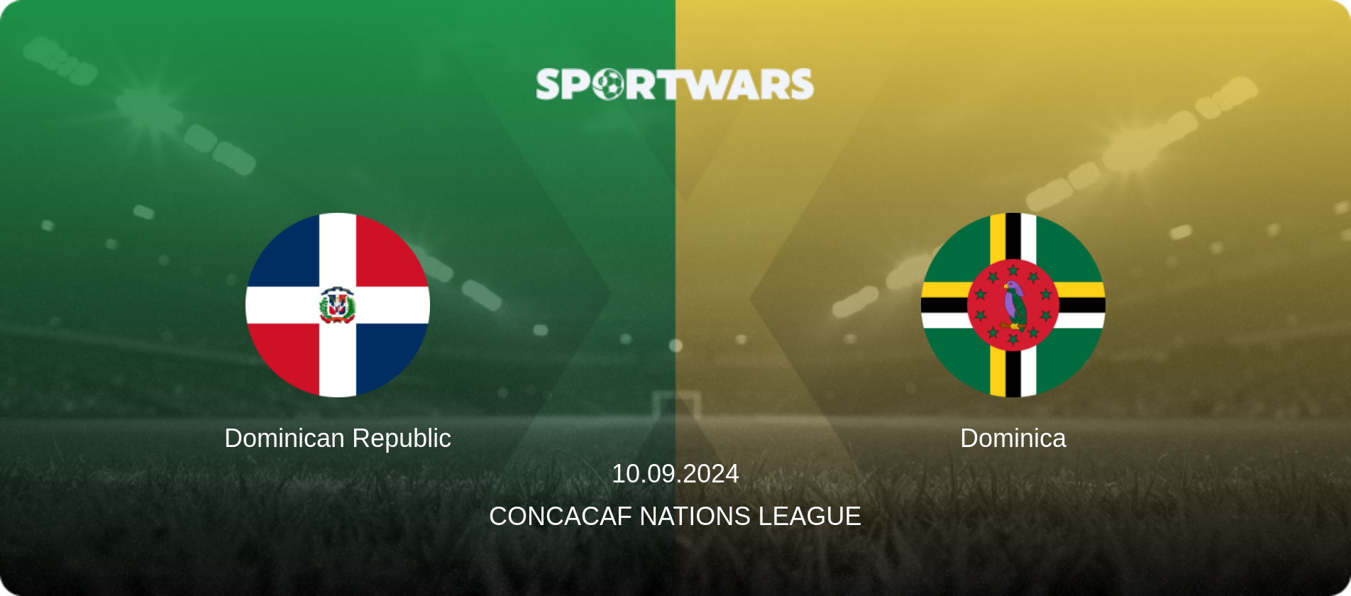 Dominican Republic — Dominica, 10.09.2024 — CONCACAF Nations League (match preview)